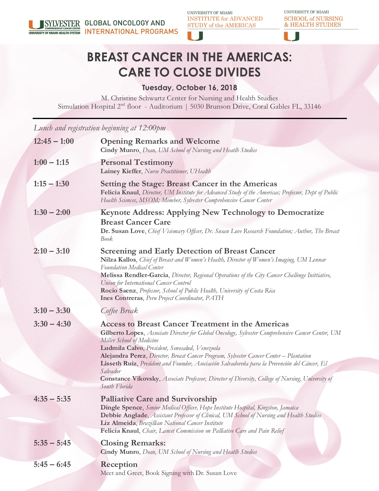 breast cancer in the americas symposium