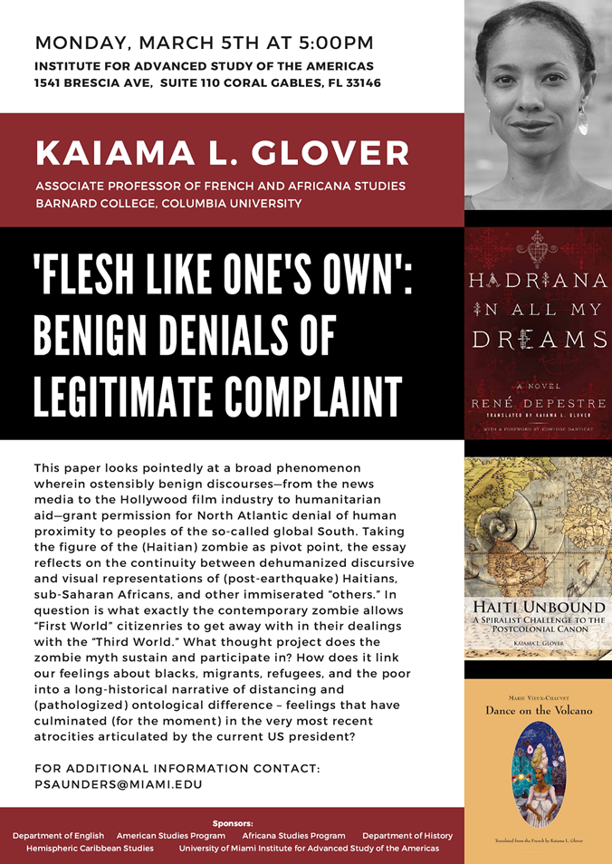 Flyer: Flesh Like One's Own:  Benign Denials of Legitimate Complaint